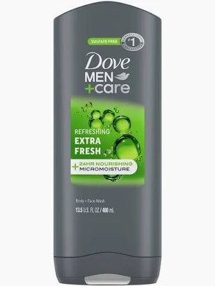 Dove Men+Care Refreshing Extra Fresh Body + Face Wash 13.5oz