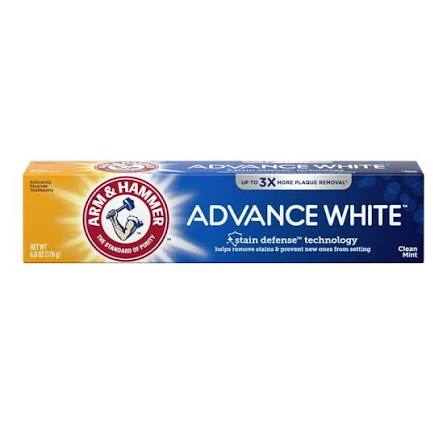 ARM & HAMMER Advance White Extreme Whitening Toothpaste, Clean Mint, 6 oz