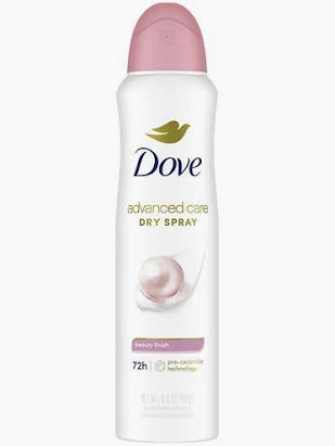 Dove Advanced Care Dry Spray Antiperspirant, Beauty Finish, 3.8 oz