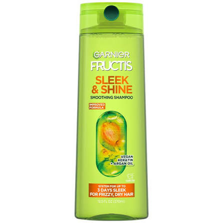 Garnier Fructis Sleek & Shine Smoothing Shampoo, 12.5 fl oz