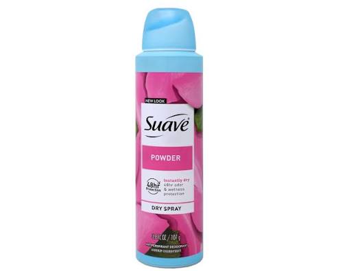 Suave Dry Spray Antiperspirant Deodorant, Powder, 3.8 oz